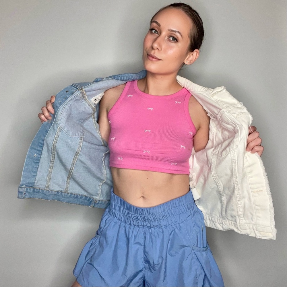 Two-Tone Denim Jacket - image 5